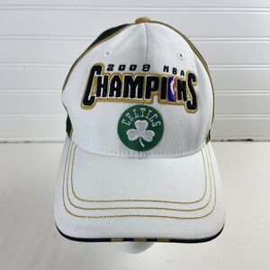 Adidas 2008 BOSTON CELTICS NBA Champions Locker Room Adjustable Cap The Finals